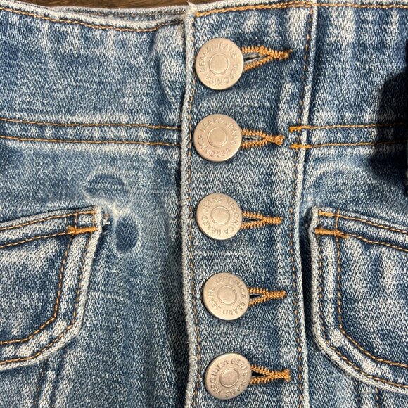 VERONICA BEARD High Rinley Button Fly Jeans in Durango Wash Sz 26 EUC - Picture 10 of 10